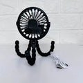 Baby Kinderwagen Fan Hand Wiederaufladbare USB Blattlose Kleine Klapp Fans Mini Ventilator Stille Tisch Outdoor Kühler Hals Fan